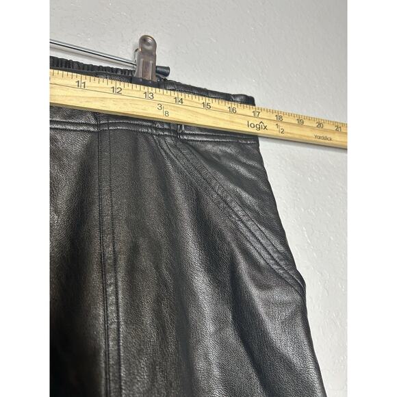 Spanx Faux Leather Like Jogger Black Size XL Holiday Date Night Concert - Picture 8 of 10